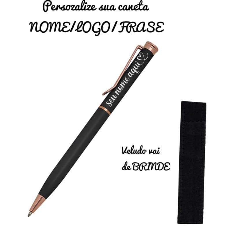 caneta metálica personalizada,logotipo,nome frases