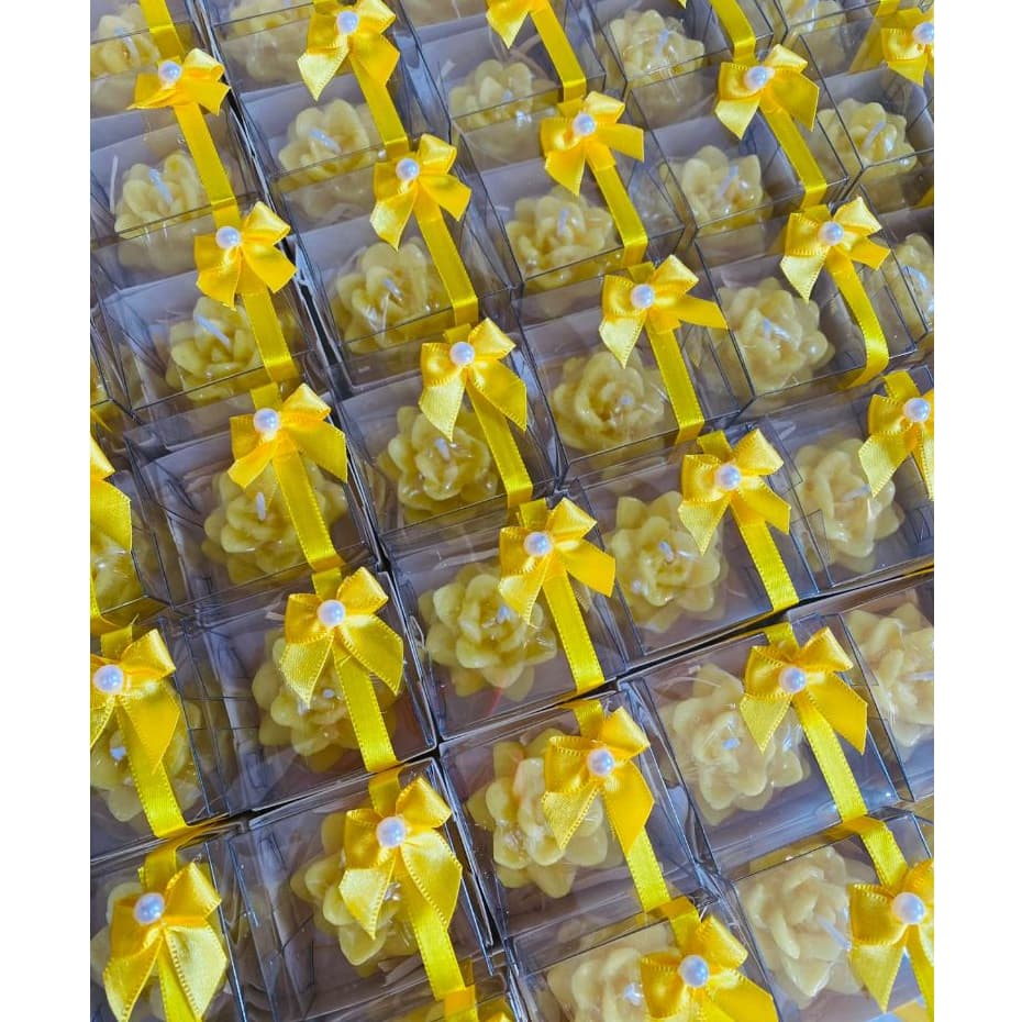 Kit com 12 Lembrancinha de vela aromática aniversário, chá de bebê , casamento e eventos