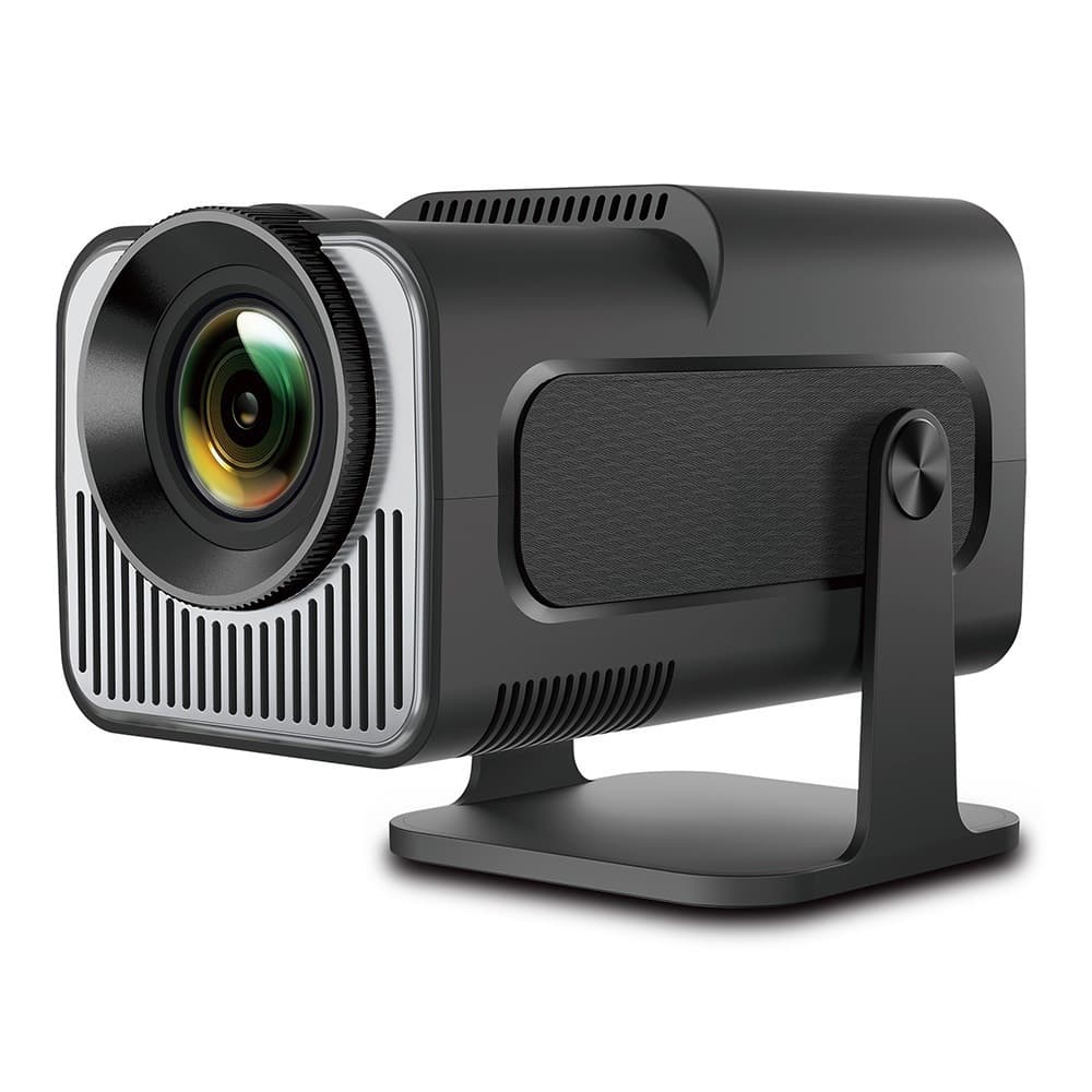 Projetor HY320 1080P Full HD 4K Suporte • Android 11 • Wi-Fi 6 Bluetooth 5.0 • 180° Rotação • 360"