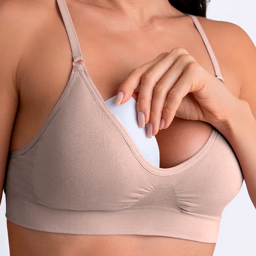 Sutiã Lupo Original Loba Poliamida Sem Costura Soutien Reforçado Top Confort Plus com Bojo Removível