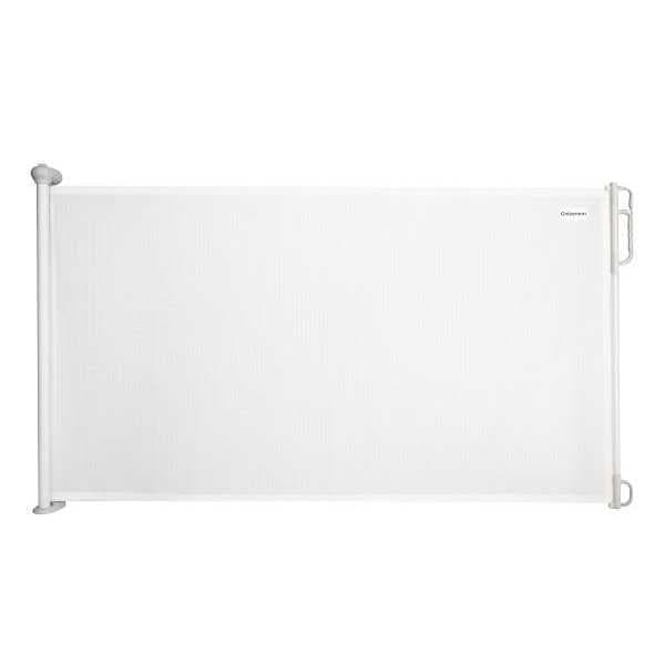 Portão Infantil e Pet Retrátil Grade 146cm Galzerano Animais Bebês Proteção Cercado Tela Segurança