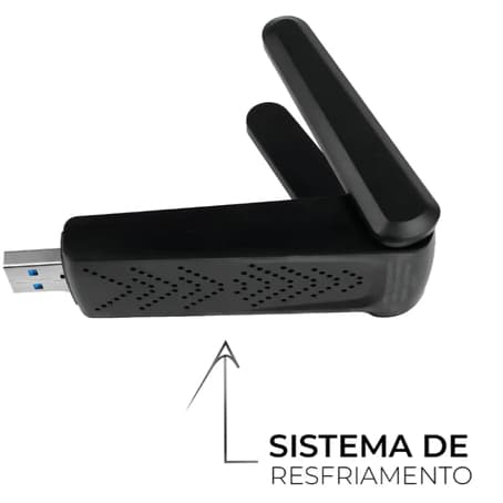 Wireless Novo Adaptador USB Wi-fi 2,4g 5g