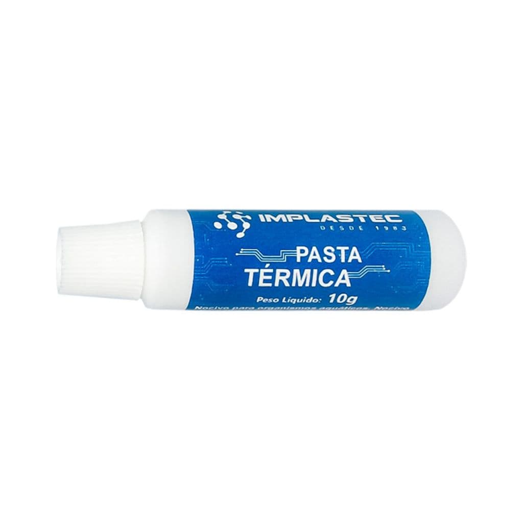 Pasta Térmica de Silicone 10G Bisnaga Implastec