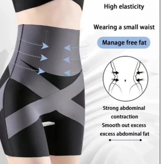 Short Cintura Alta Modelador com Efeito Redutor Instantâneo