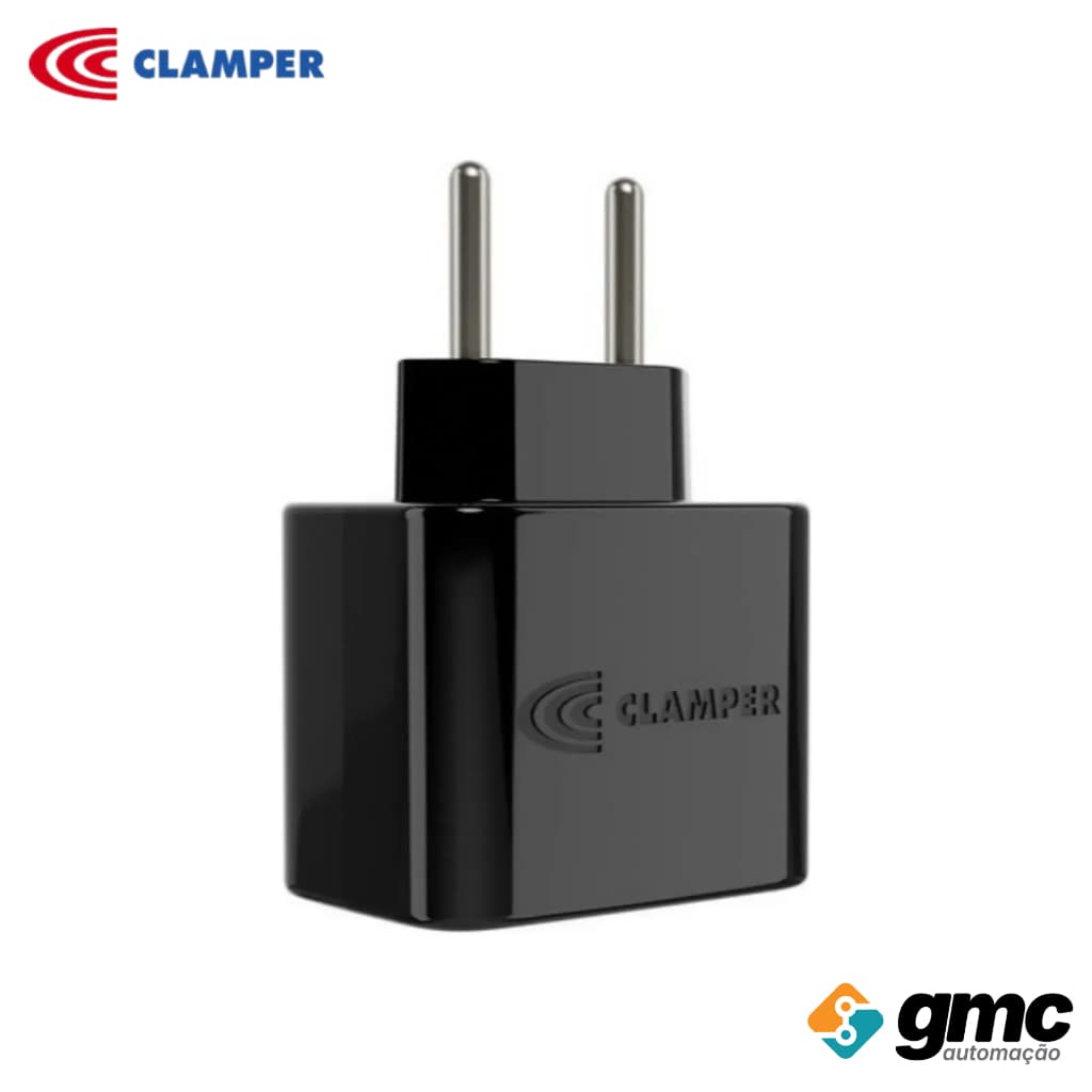 Protetor Dps Pocket Contra Surto Lcf 2p 10a 127/220v Clamper