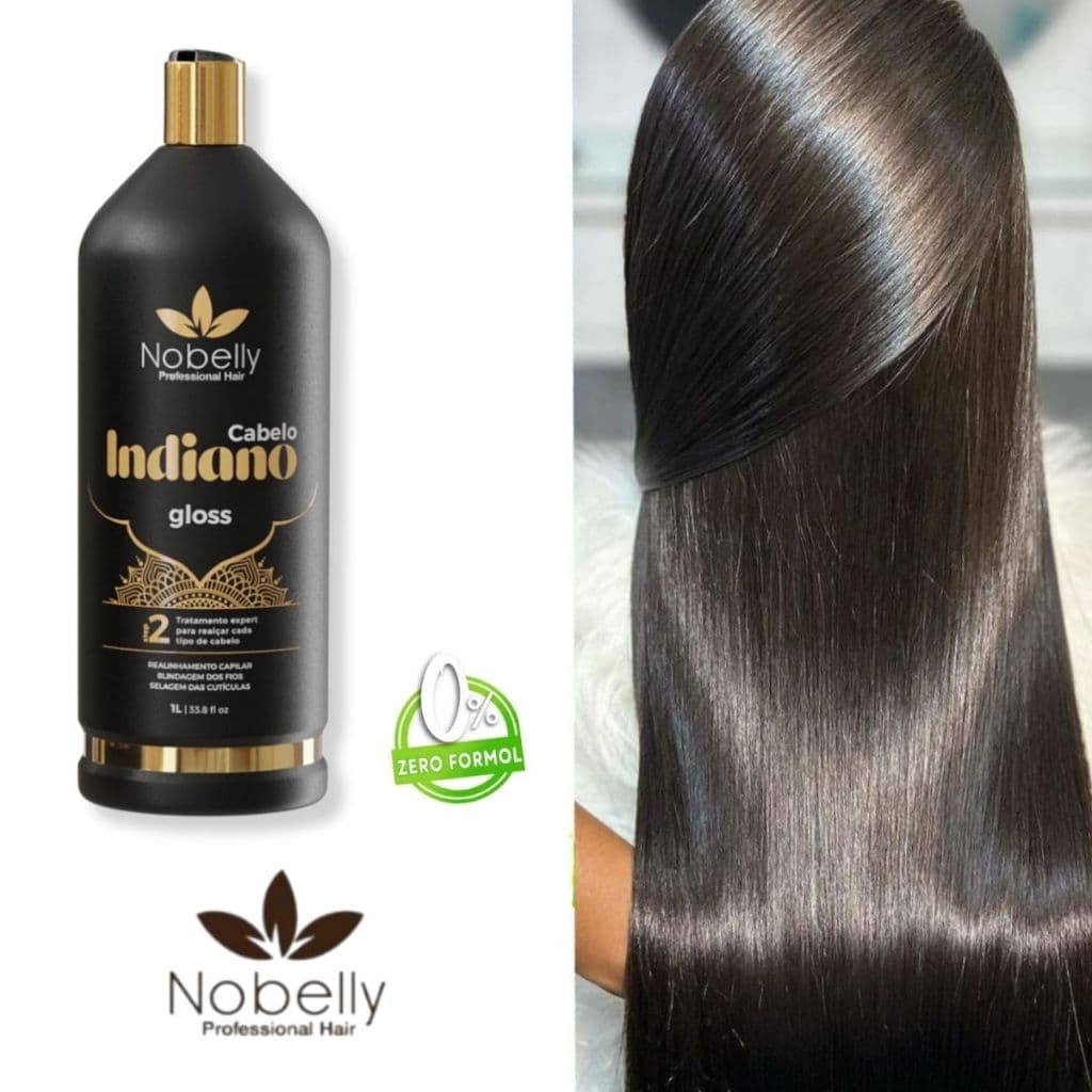 Selagem Orgânica Indiana Sem Formol Liso Extraordinário 1L