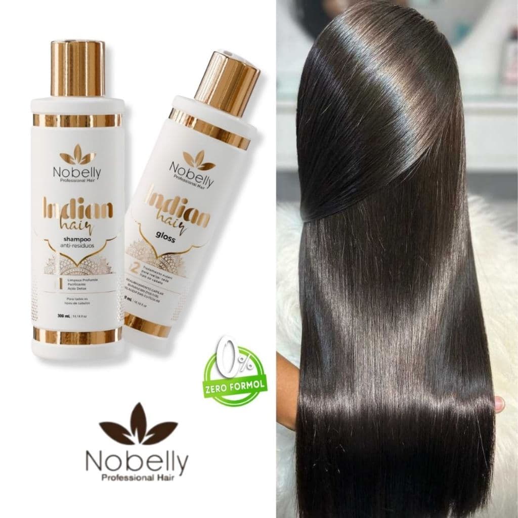 Progressiva Orgânica Sem Formol Indiana 300 Ml Liso Poderoso