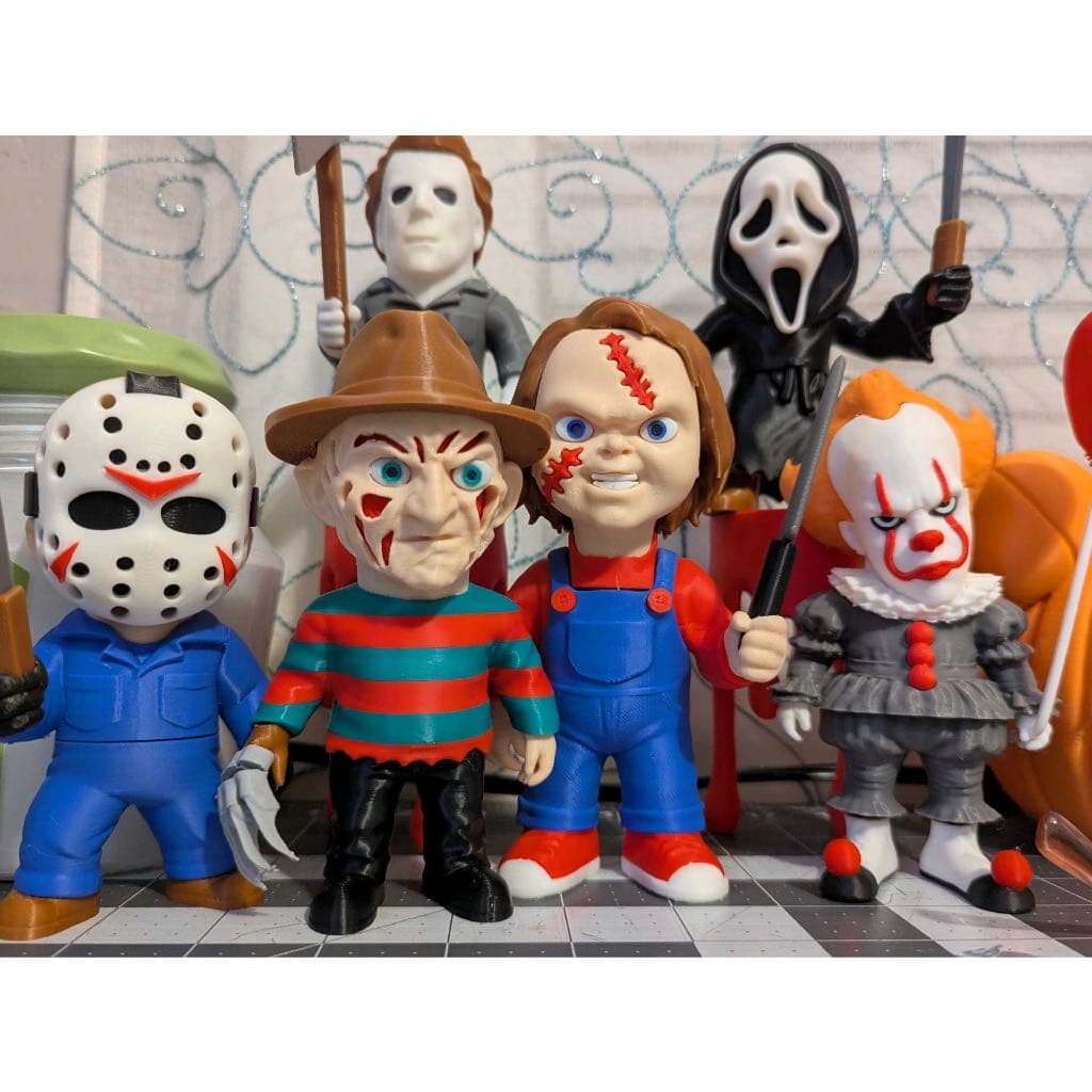 Boneco hora do horror Halloween filme de terror