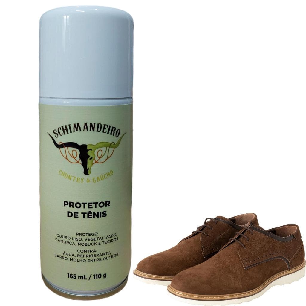 Protetor De Tênis Schimandeiro - Impermeabilizante Eficaz Para Couro Camurça E Tecidos Delicados