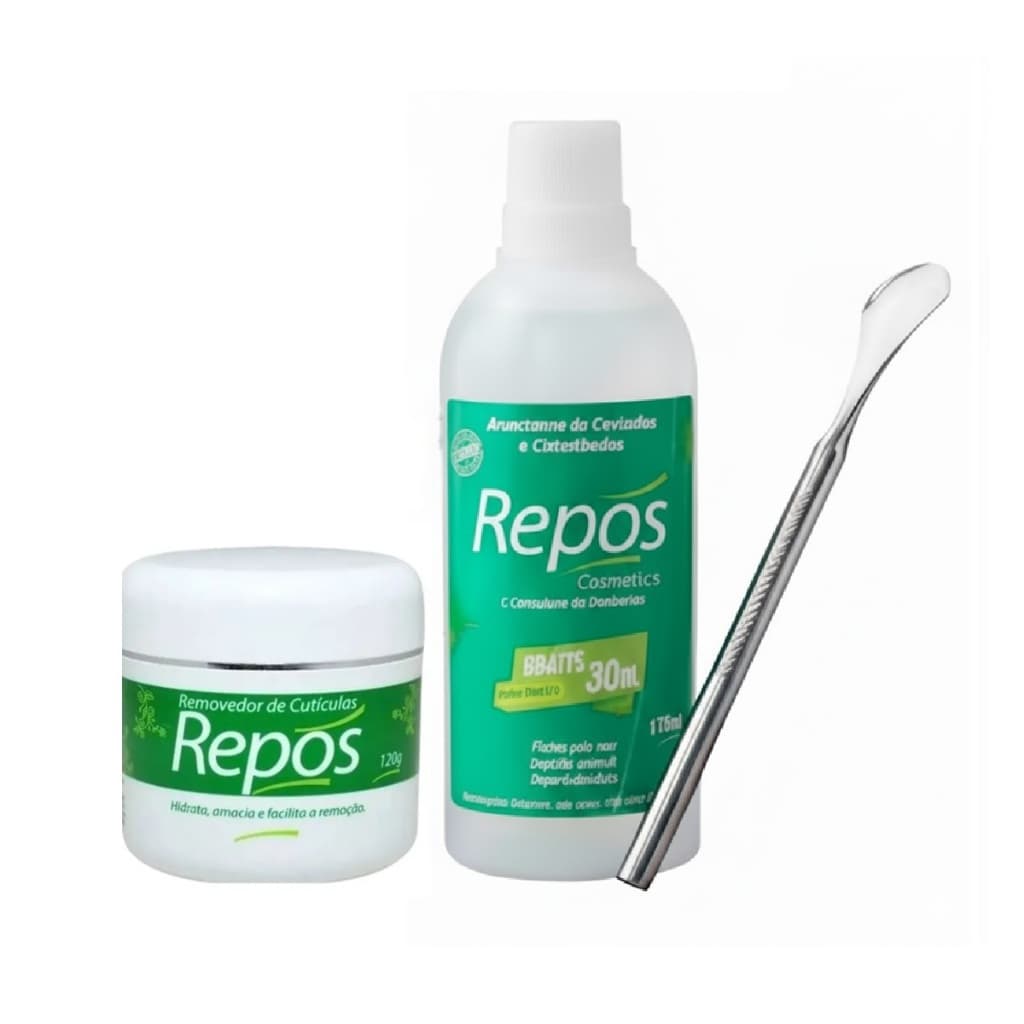 Kit Spa Dos Pés Amaciante 150ml E Removedor 120g Bisturi 222 Repos Calosidade Podologia