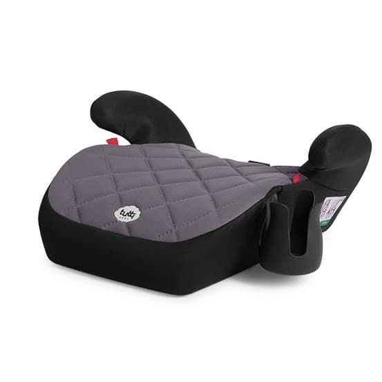Assento De Elevação Para Carro Até 36Kg Triton II Cor Preto Com Cinza Porta Copo Tutti Baby