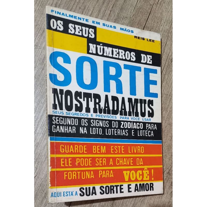 Os seus números de sorte - Nostradamus - Reis lee