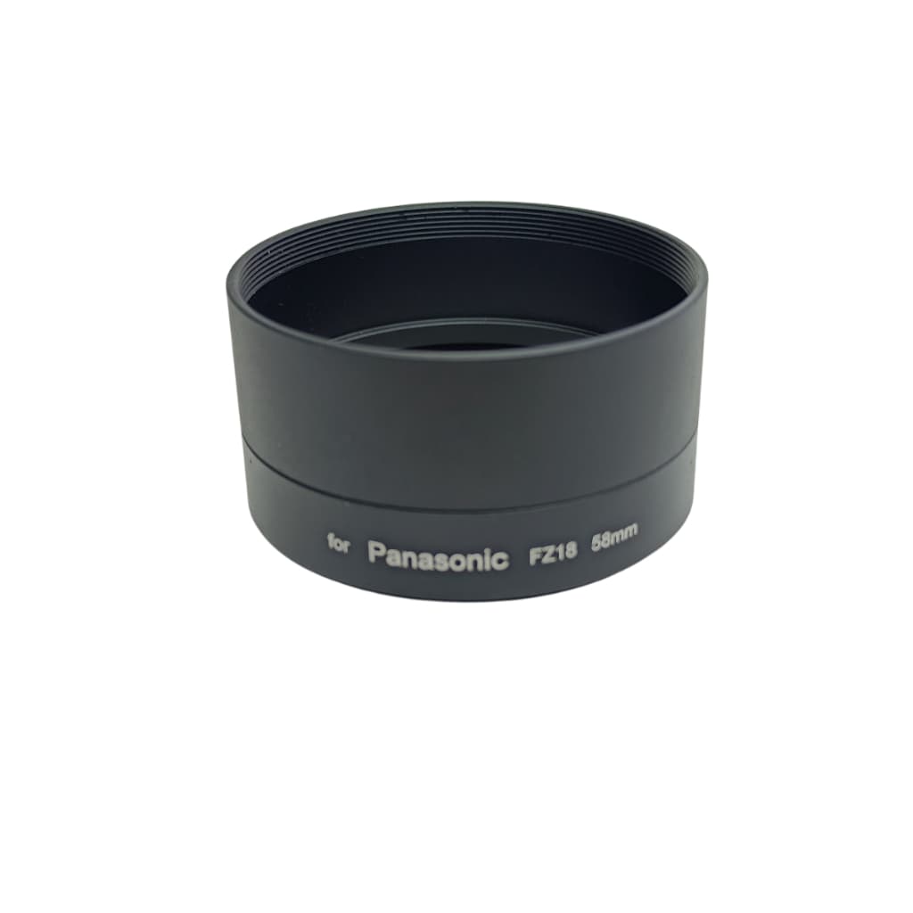 Tubo adaptador 58mm para câmera digital Panasonic DMC-FZ18 FZ28 FZ35 FZ38 Novo