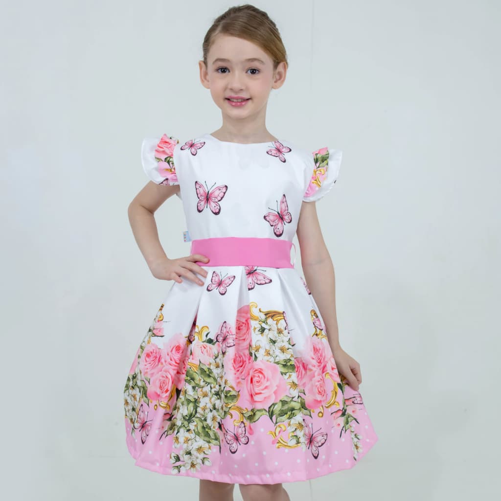 Vestido Jardim Encantado Flores