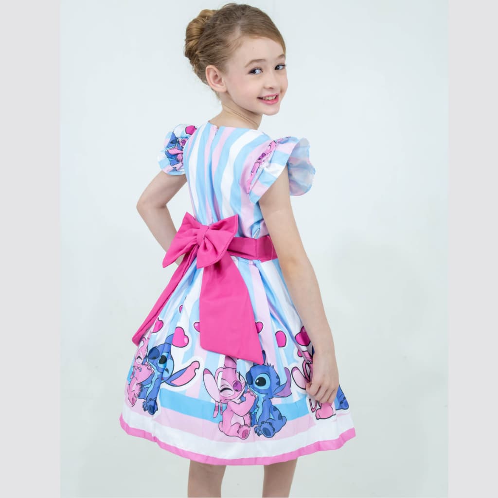 Vestido Tematico Lilo stitch  Tema Aniversário