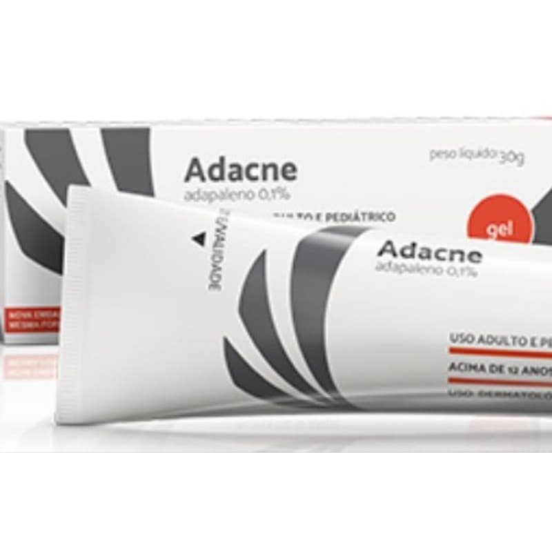 Adacne Gel Adapaleno 0,1% Original Tratamento Acne