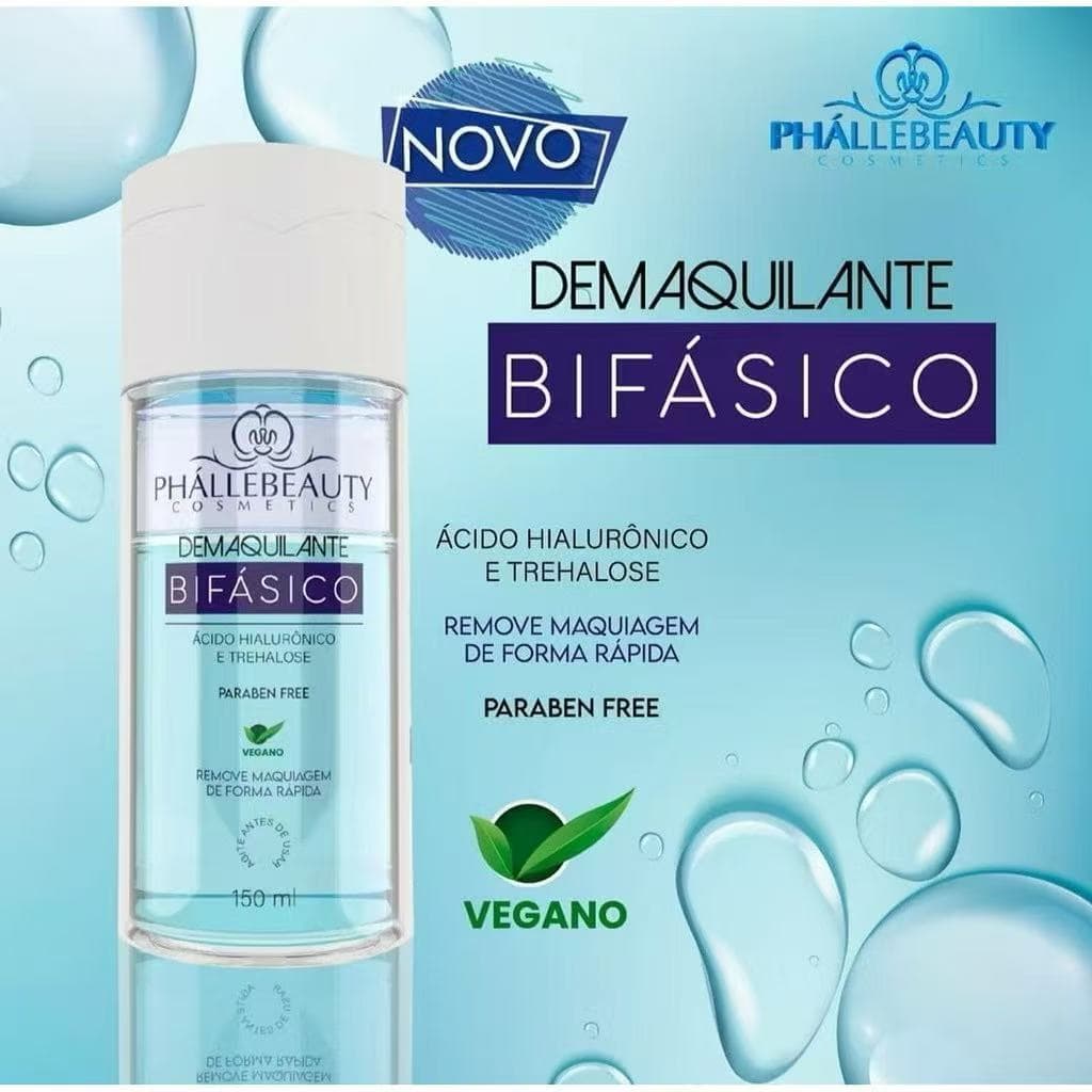 Demaquilante Bifásico - Phallebeauty PH0512