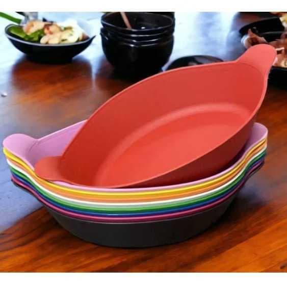 Petisqueira Canoa Barquinha 600ml; Kit 3,6,9,12 ou 24 (Plástico). Petisco/Porções/Bar/Restaurante.