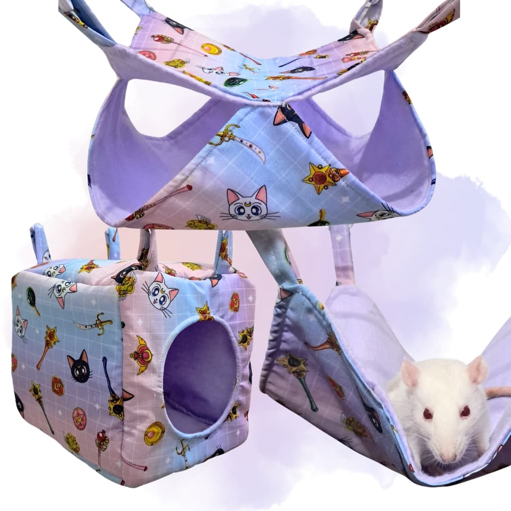 Kit 3 Peças de Redes para Rato Twister