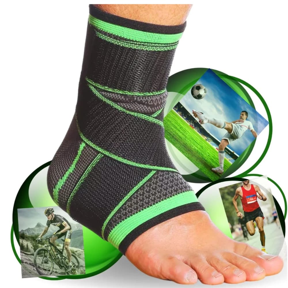 Tornozeleira Ortopédica com Compressão | Estabilizadora | Ajustável