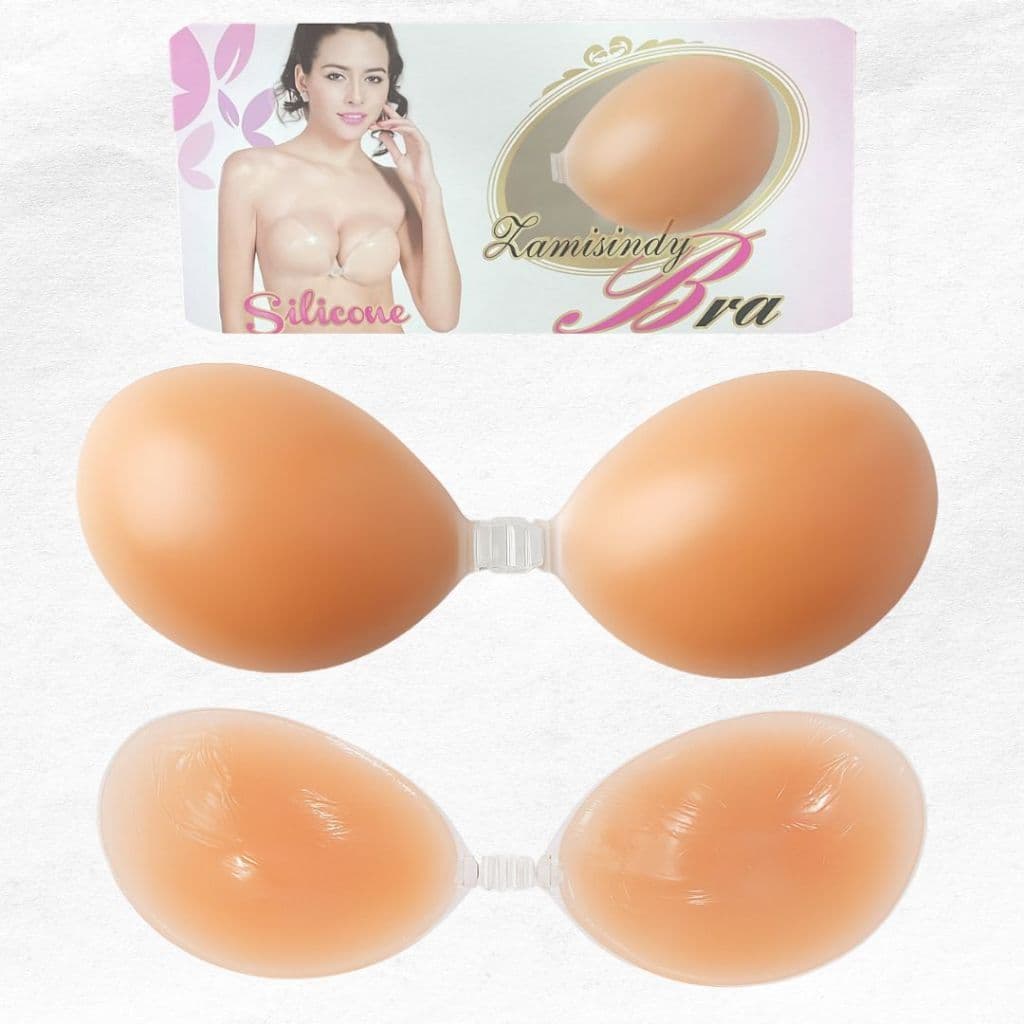 Sutiã Adesivo Invisível Silicone Levanta Seios Não Marca na Roupa