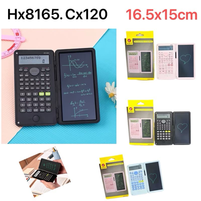 Calculadora Científica Multifuncional Com Tablet Gráfico 8165