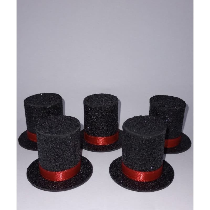 Mini cartolas de eva, mini cartola mágico