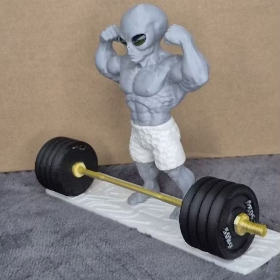 Miniatura Alien Maromba ET Bodybuilder