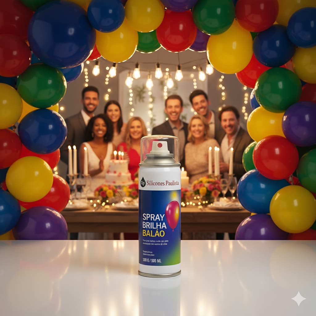 Brilho pra Balões de ar bexiga de Festas e buffet