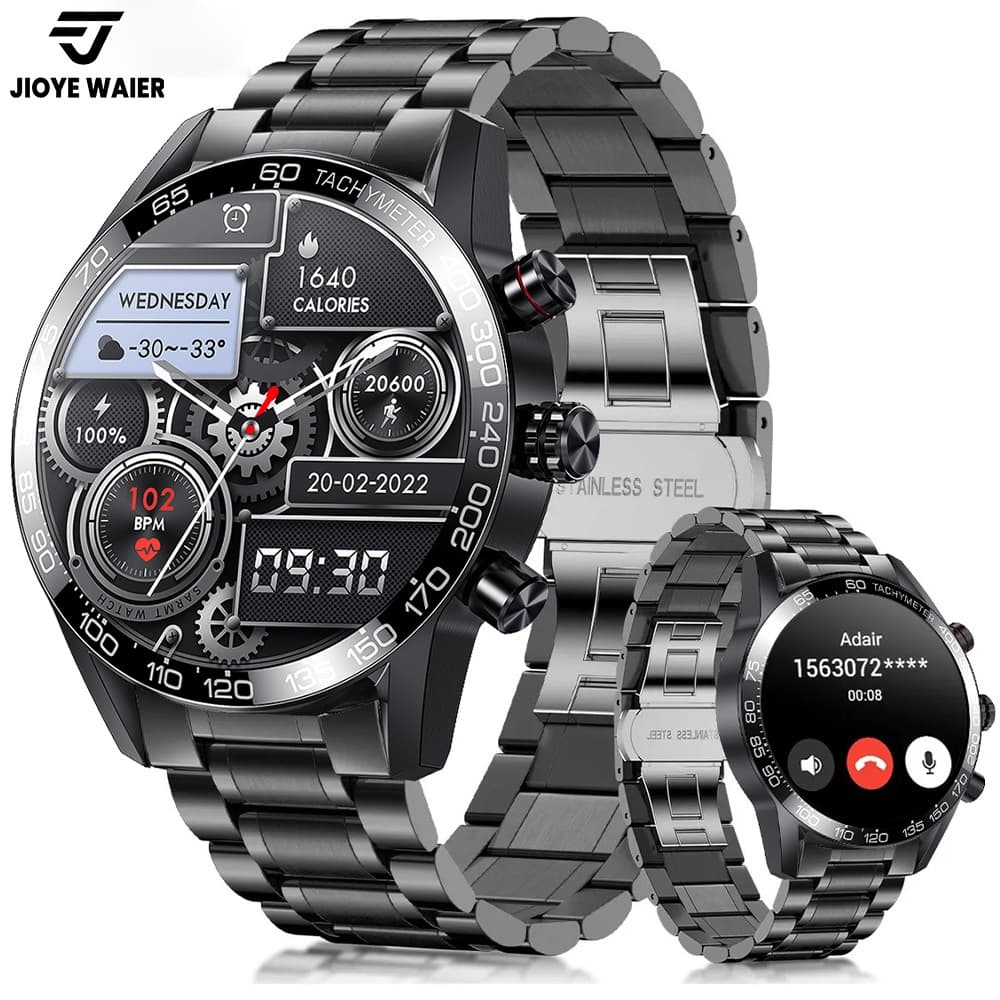 JIOYE Relógio Inteligente Chamada Pressão Arterial à prova d'água Fitness Esporte Smartwatch Relogio