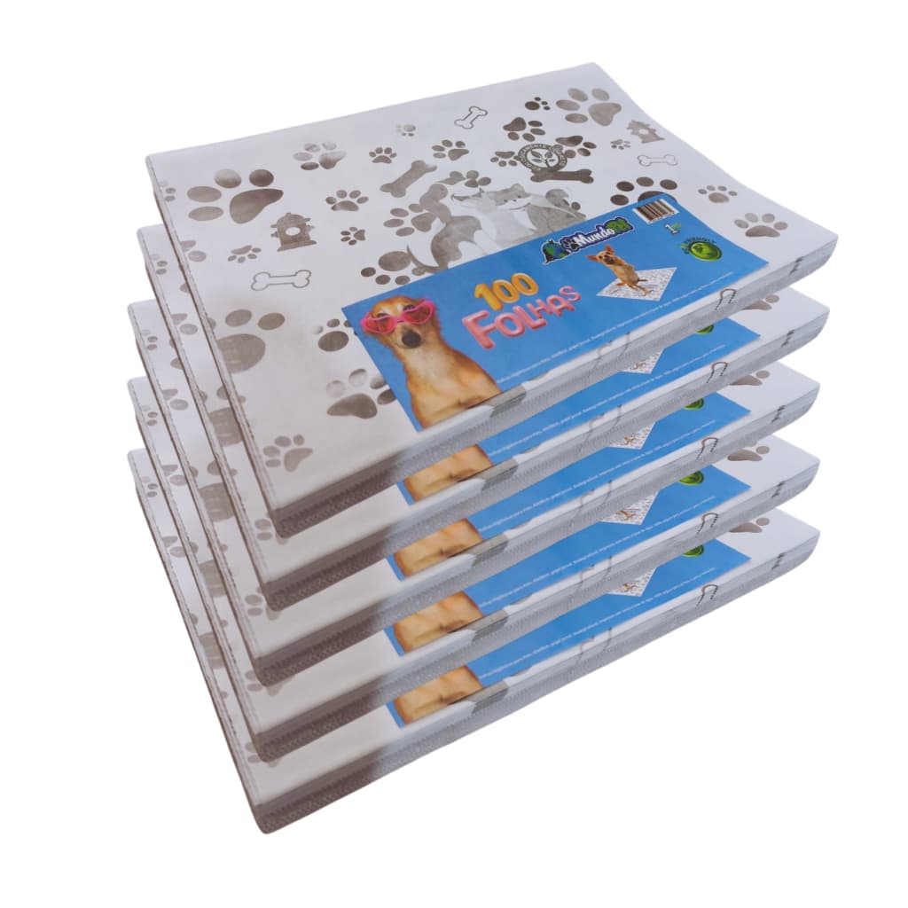 Jornal Biodegradável 100/200/300/400 Folhas Para Pet Atóxico - Cães, Gatos, Passarinho
