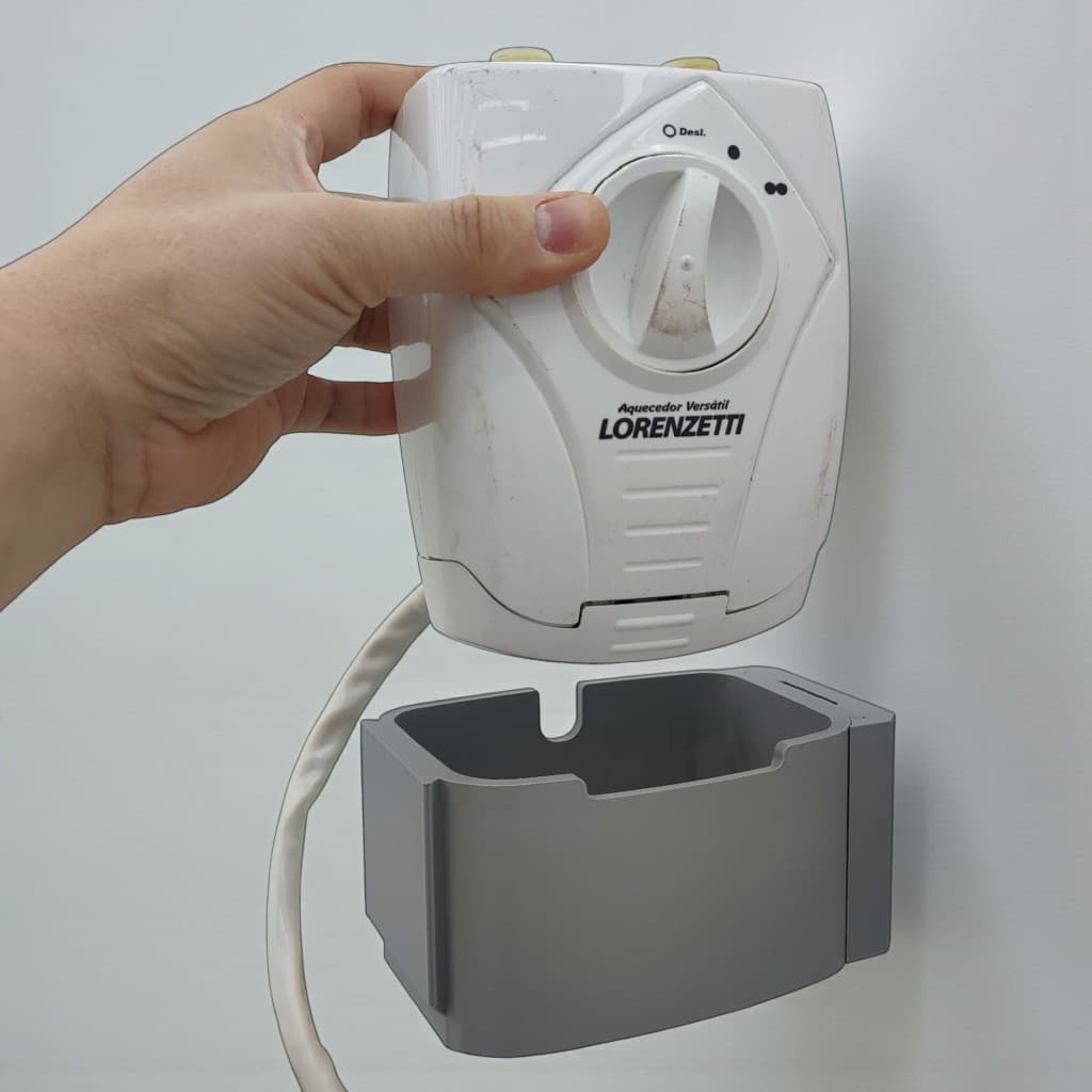 Suporte de Parede para Aquecedor Lorenzetti Versátil Instalação Fácil