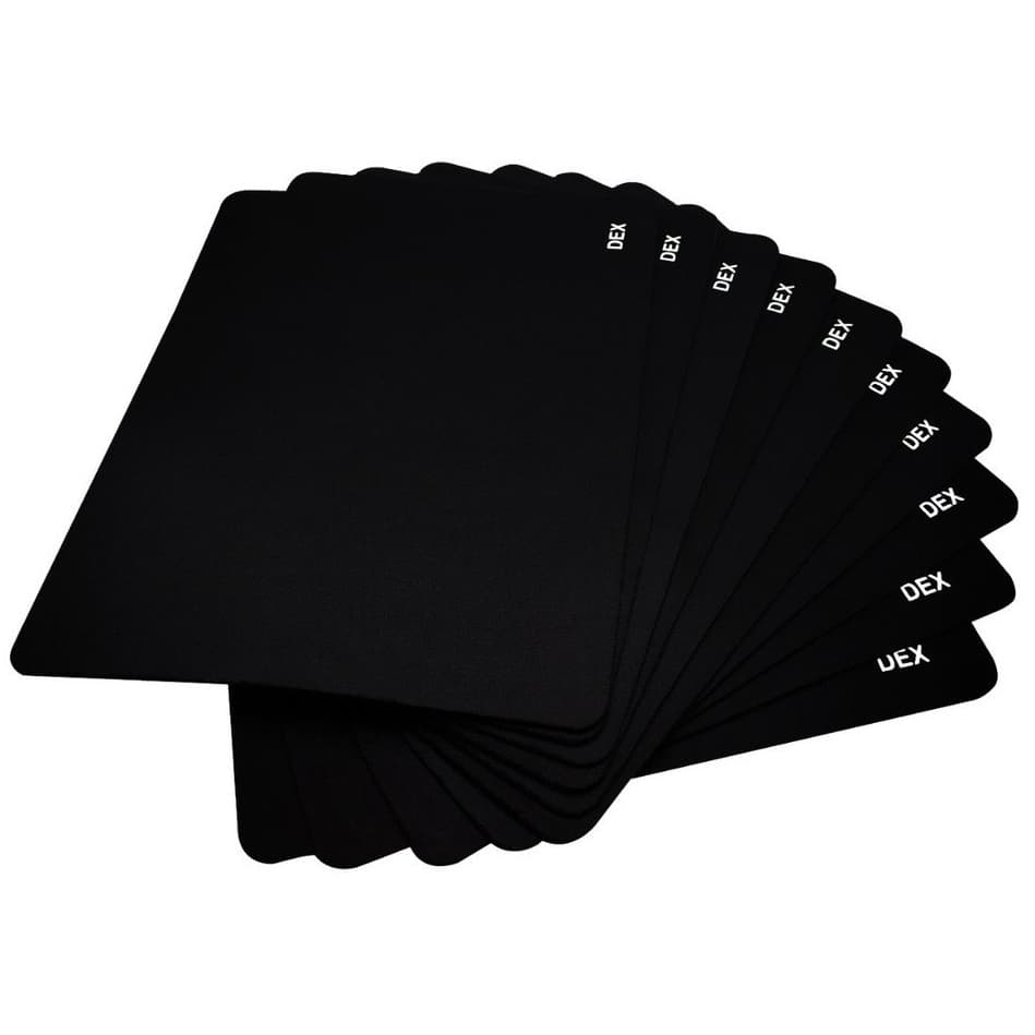 Kit 10 Mouse Pads Emborrachados Antiderrapantes Dex