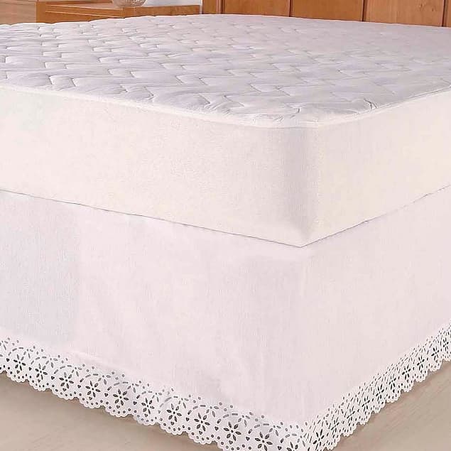 Saia 3 em 1 com Regulagem Ajustável Cabeceira Cama Box Colchobox - Rioleen - Solteiro/Casal/Queen -