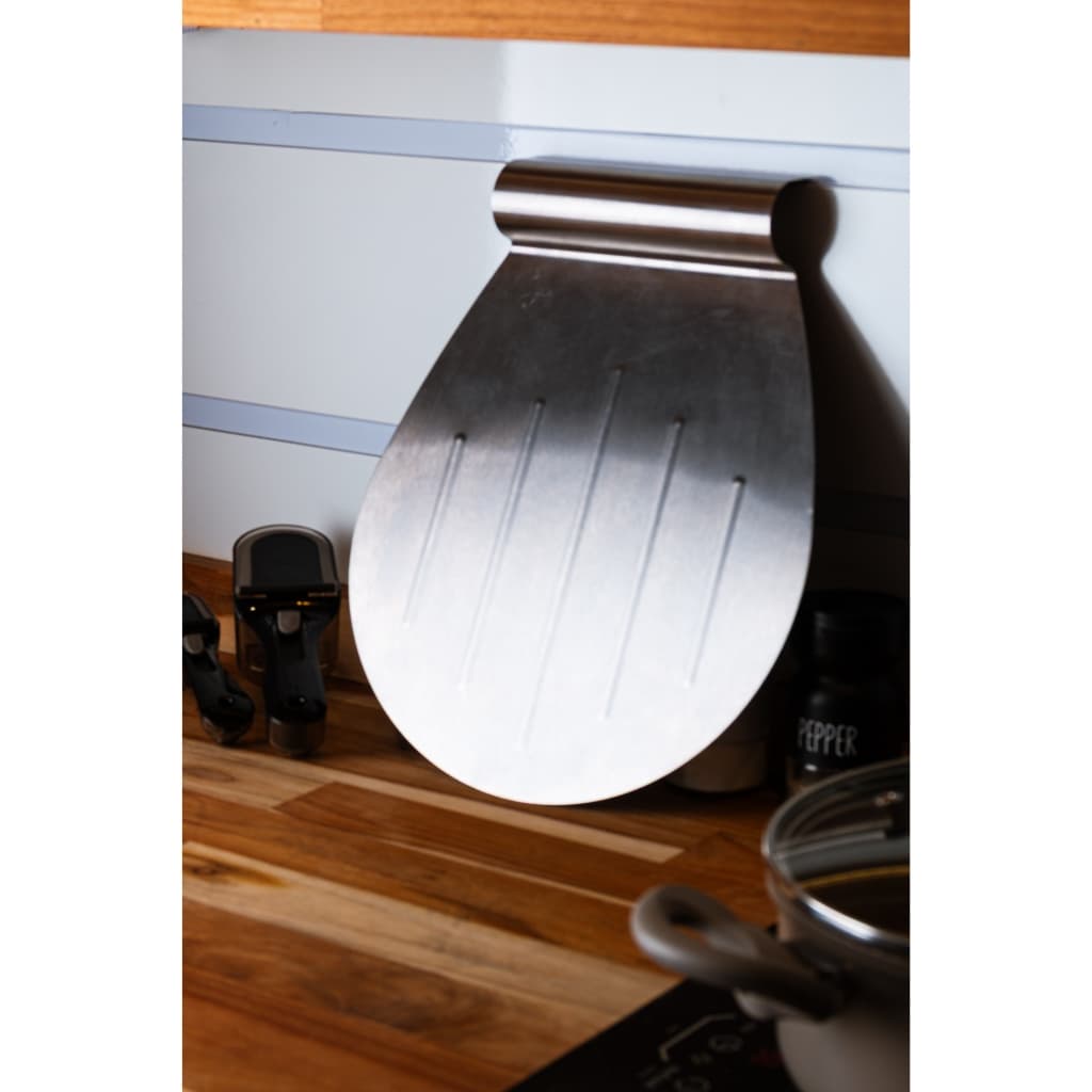 Espátula Salva Bolo 26cm x 33cm Aço Inox - Lyor