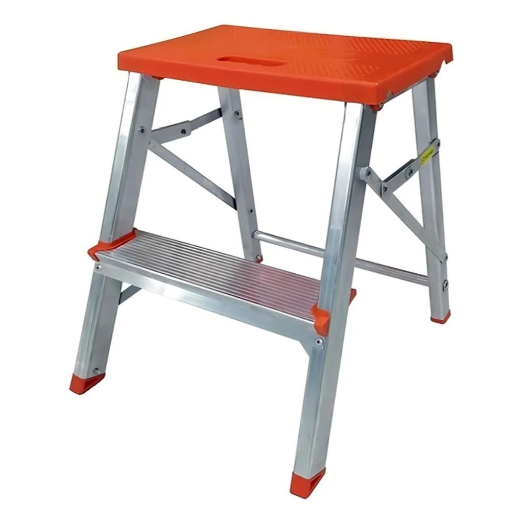 Banqueta Escada de Alumínio 2 Degraus BAQ002 Ágata