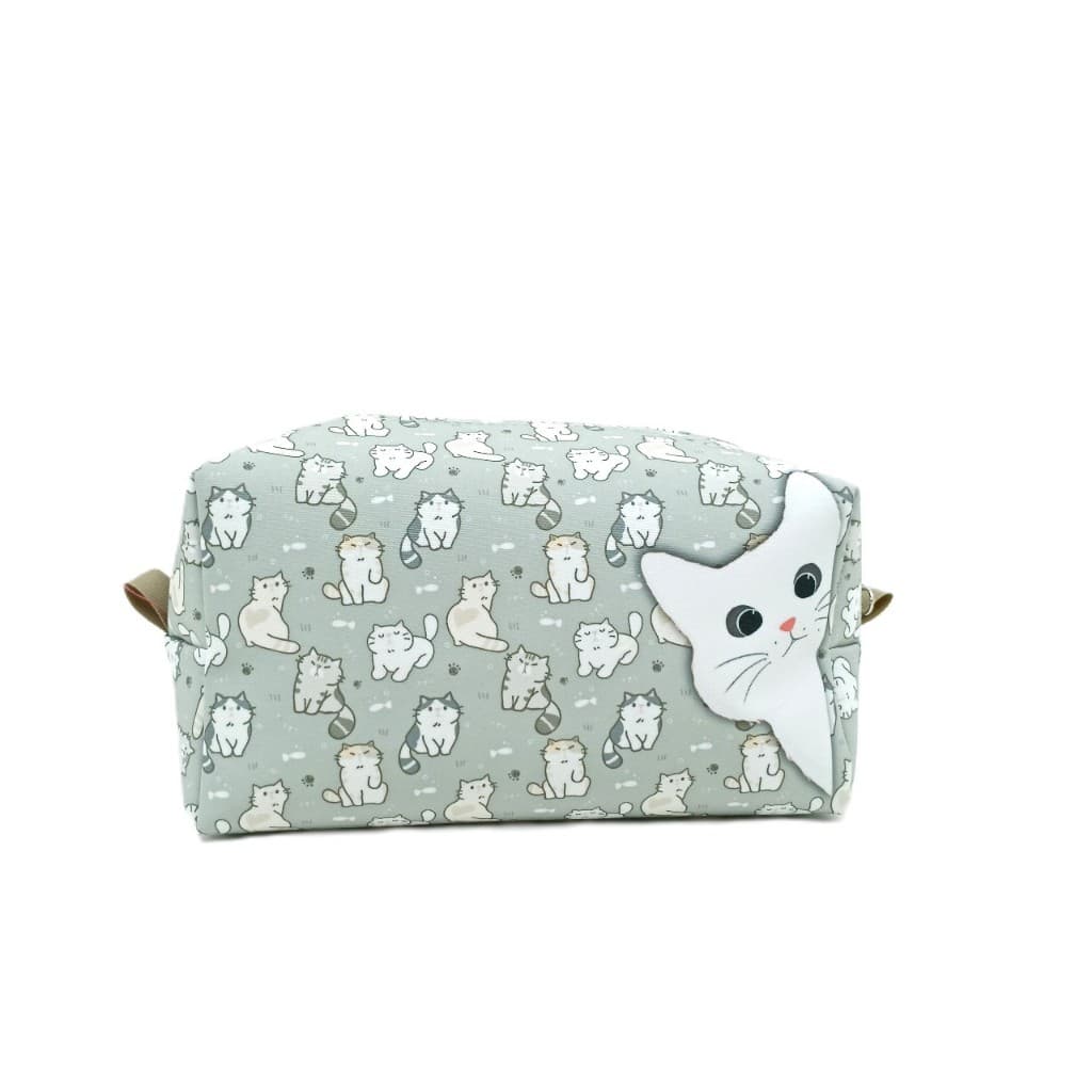 Bolsa necessaire organizadora Gatinho estampa de gato