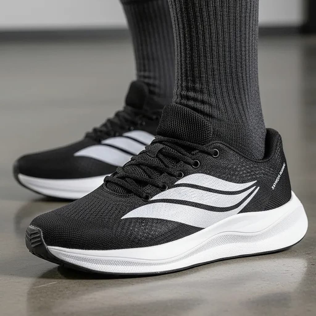 Tênis Academia Masculino Adulto Leve Nuvem Yy3 Confortável Import Fast Barato