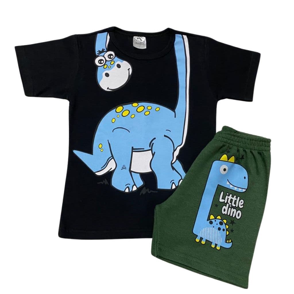 Conjunto de Verão de Menino Infantil Tamanho 1 2 3 4 6 8