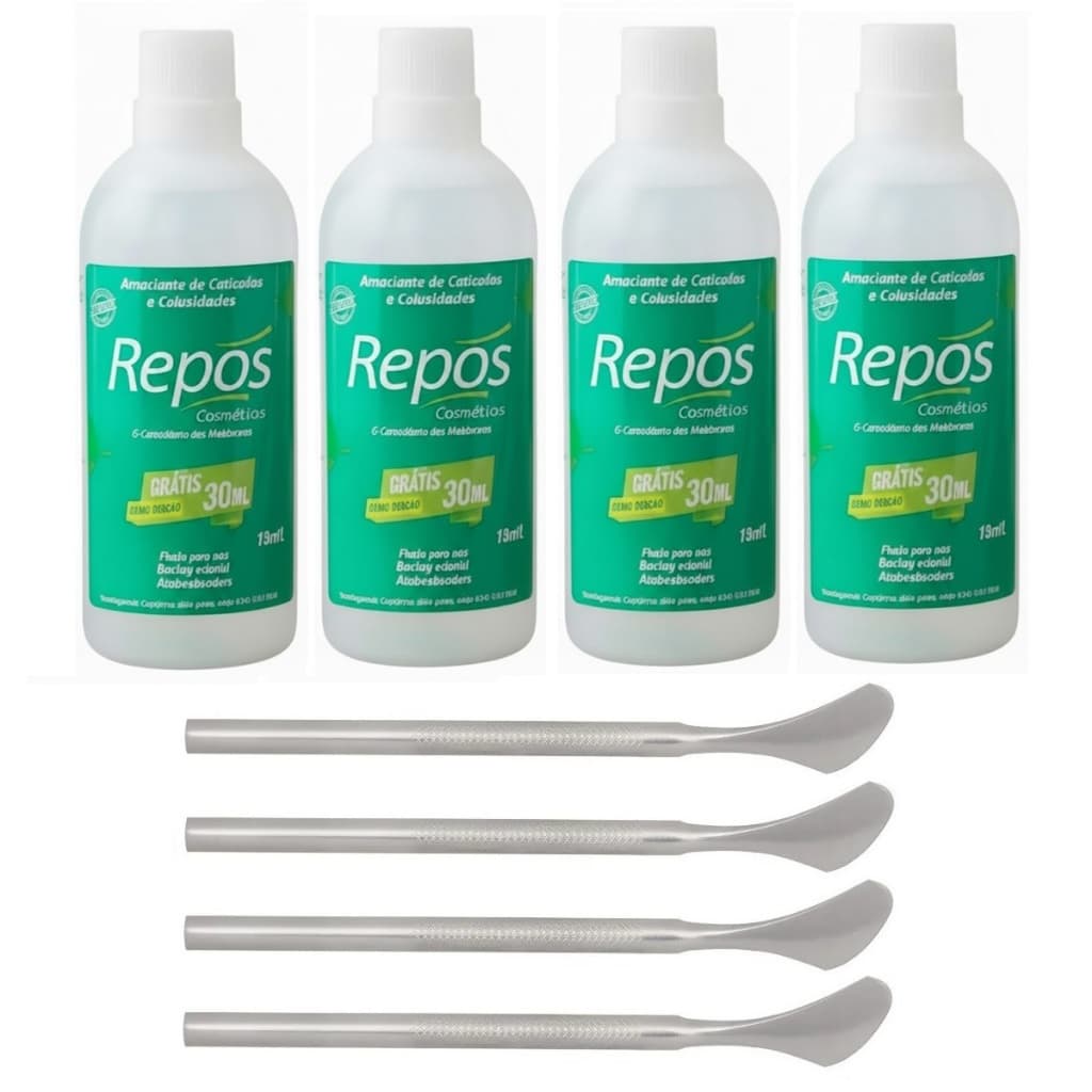 Escolha Repos Kit Spa Dos Pés Amaciante 150ml Com 222 Cutemax Tira Calo Calosidade Podologia