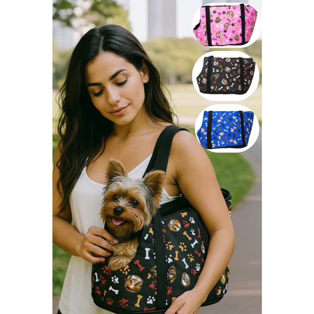 Bolsa de Transporte para Pet Cães e Gatos Leve, Confortável e Prática para Passeio | ENVIO IMEDIATO