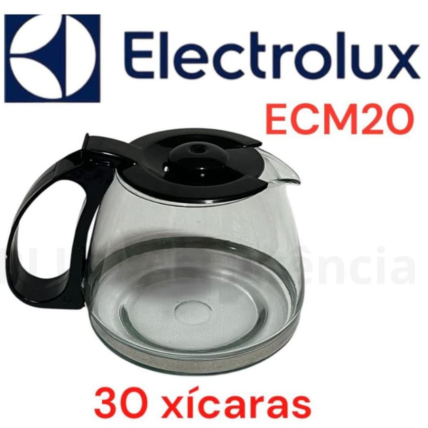 Jarra Copo ELECTROLUX ECM20 Efficient 30 xicaras- Vidro Reforçado