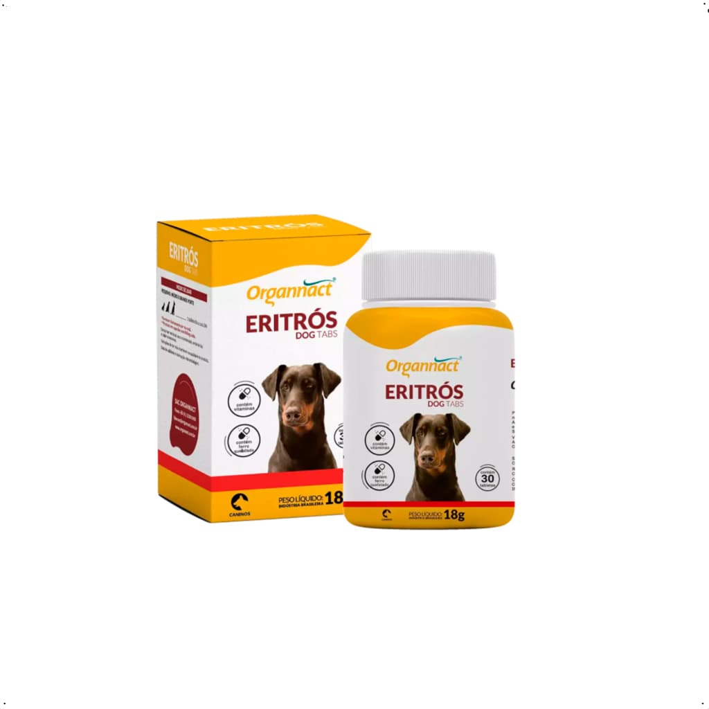 SUPLEMENTO VITAMINICO - ERITROS DOG TABS- 18 G - ORIGINAL