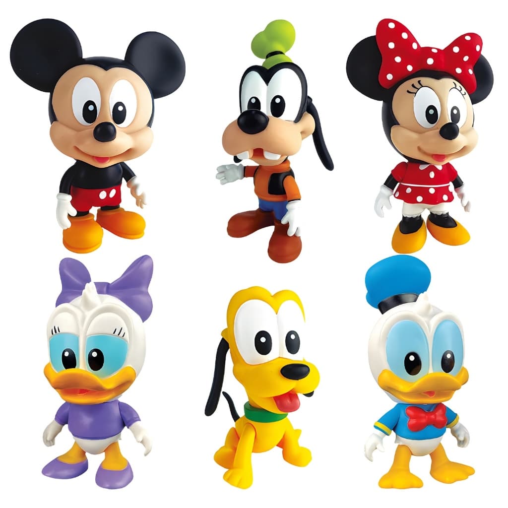 Bonecos Turma Do Mickey Mouse E Amigos Personagem Disney - Líder Brinquedos