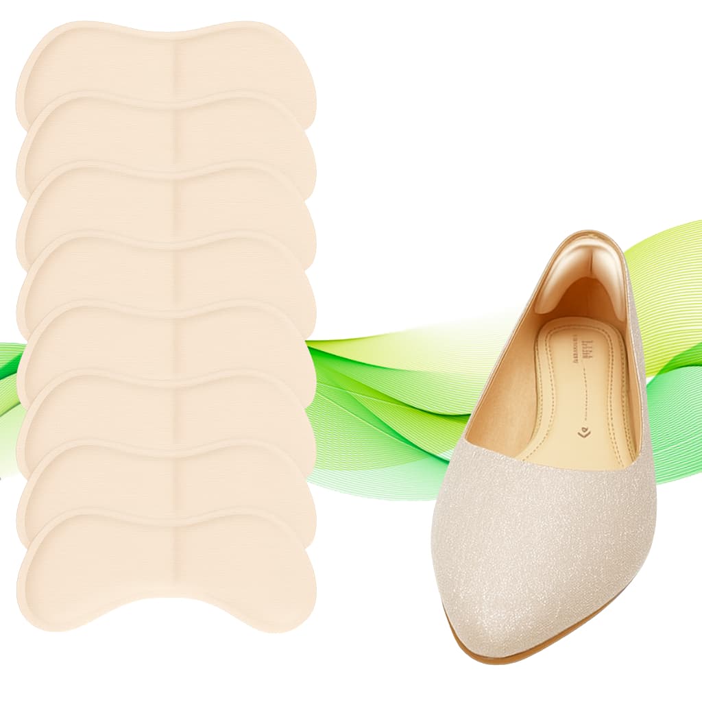 Protetor de Calcanhar Adesivo para Sapatos e Tênis (Acabamento Macio) - Envio Turbo