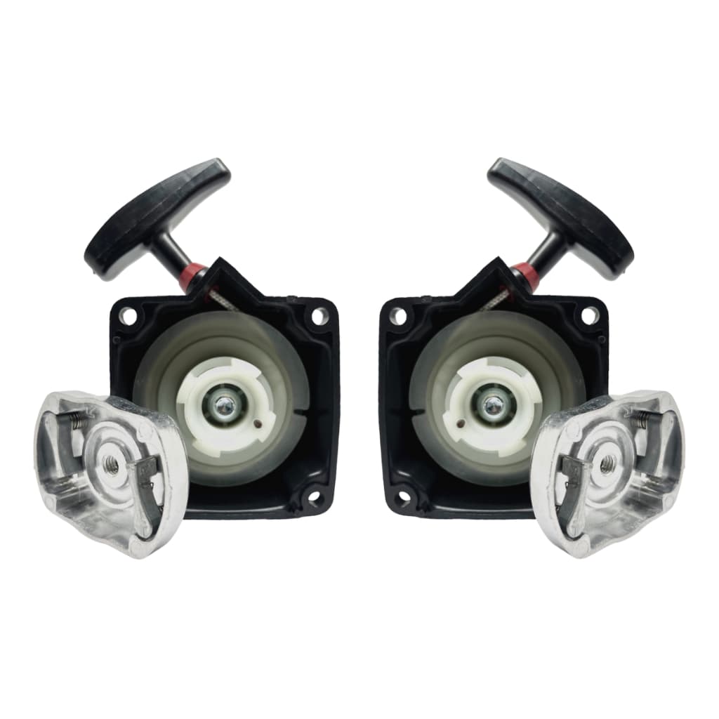 Kit Tampa De Partida Puxador Com Trinquete Arrastador Polia Roçadeira 33cc/43cc/52cc