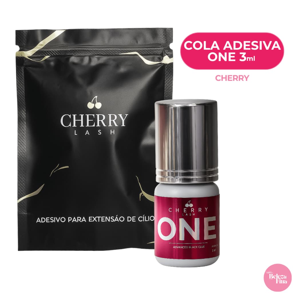 Cola One Cherry Lash Extensão De Cílios Secagem Ultrarrápida 3ml