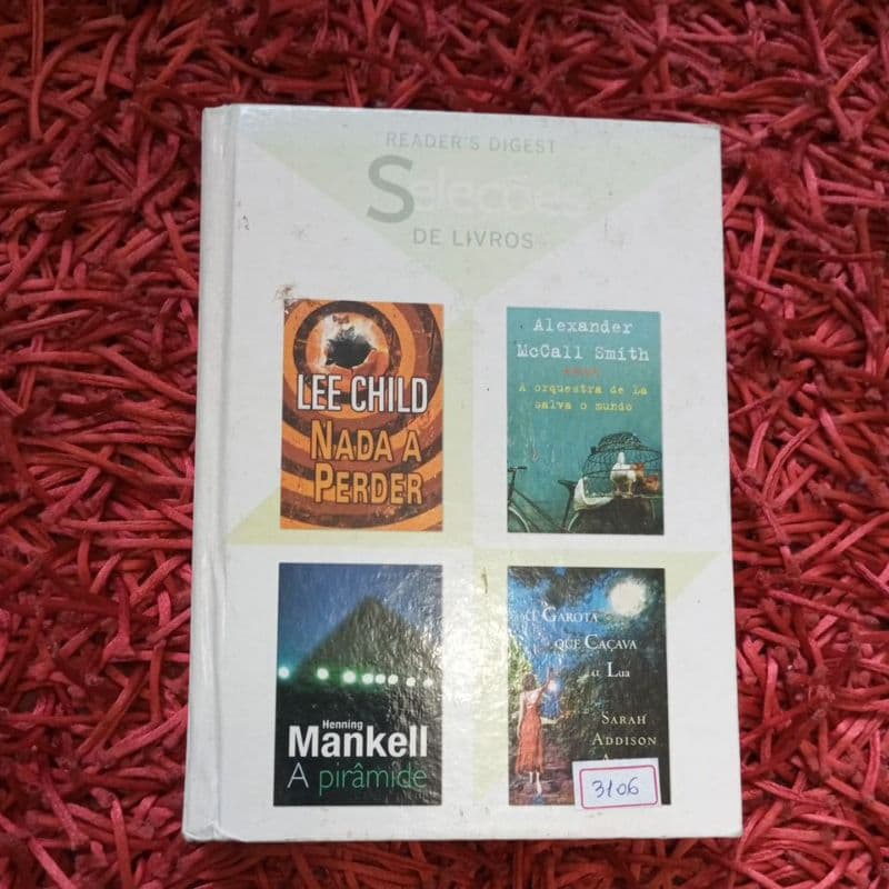 Seleções Reader's Digest capa Mankel + nada a perder+ ...(3106)