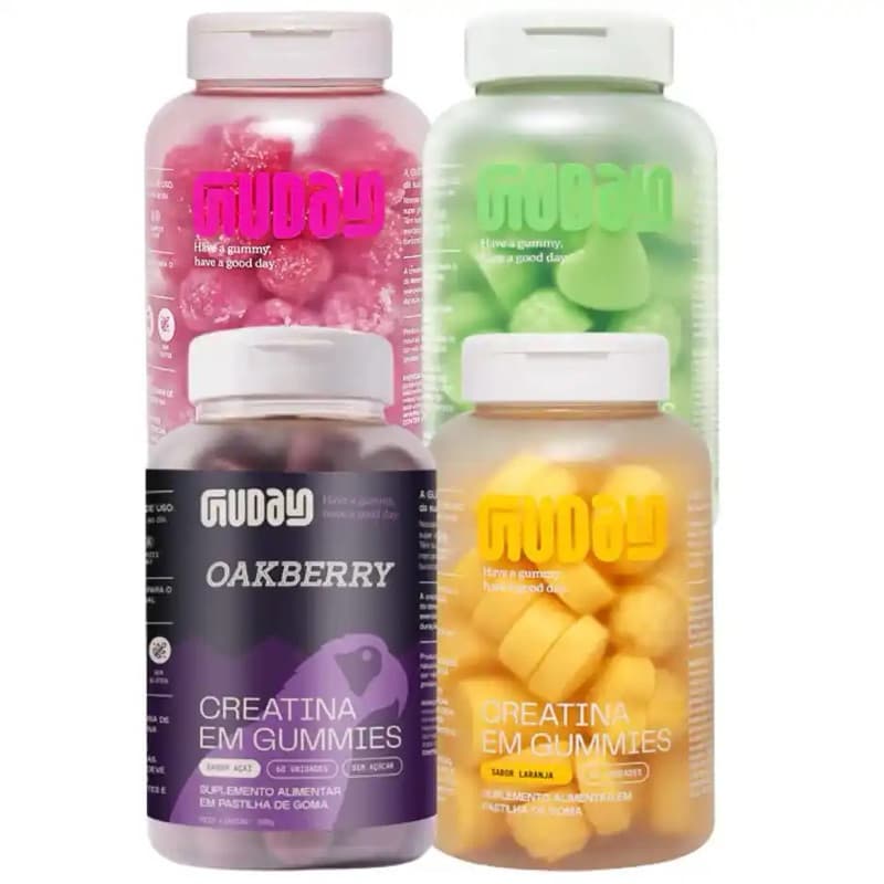 Guday Creatina em Gummy 60 uni