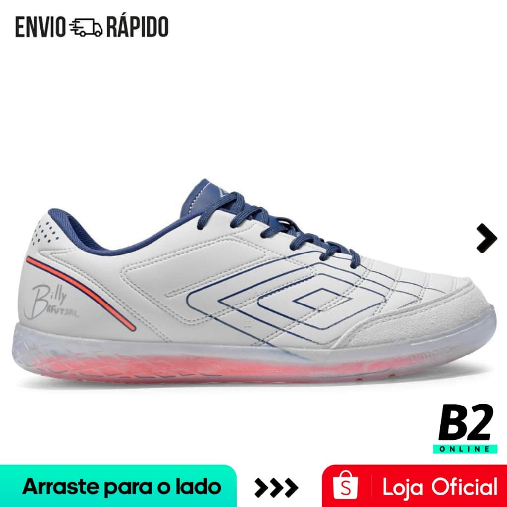 Chuteira Futsal Umbro Br Masculina Original Com Nota Fiscal e Garantia